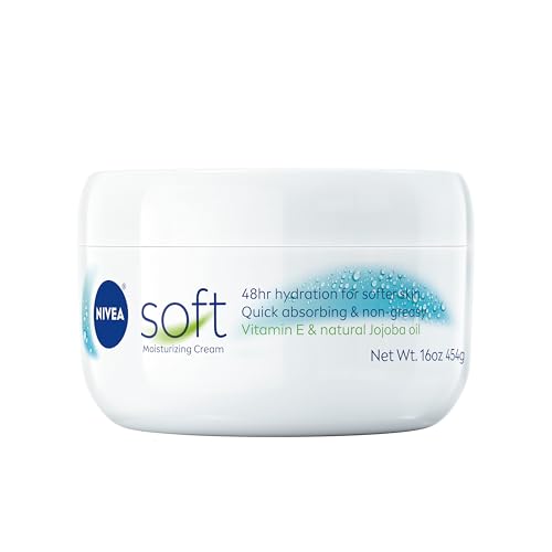 NIVEA Soft Cream - 16oz Moisturizer for Face, Body & Hands