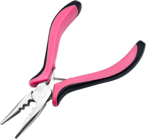 YUXIANG Hair Extension Plier for Micro & Nano Rings - 5"