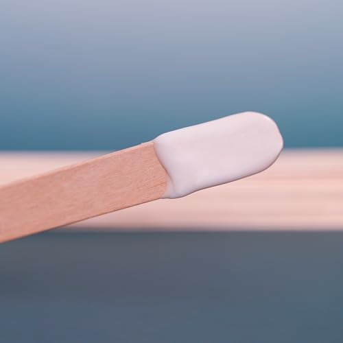 Wood Waxing Sticks for Hair Removal - 50 Count Wooden Spatulas