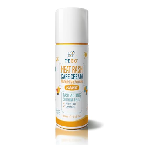 AOAO Heat Rash Care Cream for Babies, 100ml - Soothes Skin & Prevents Rashes