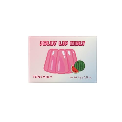 TONYMOLY Jelly Lip Melt Watermelon - Hydrating Lip Oil & Balm