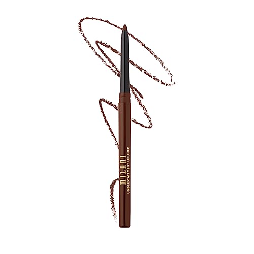 Milani Understatement Lipliner Pencil - Highly Pigmented Retractable Soft Lip Liner Pencil, Easy to Use Lip Makeup - Rich Cocoa