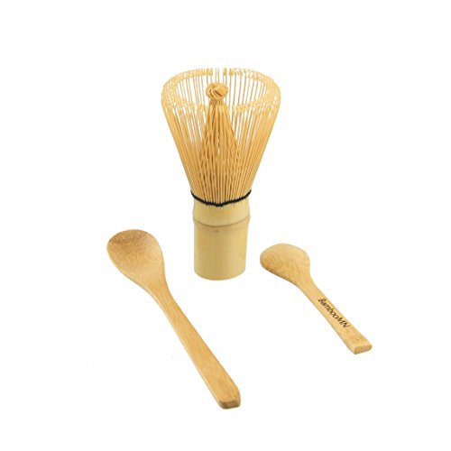 Bamboo Matcha Whisk Set - Chasen, Scoop & Teaspoon