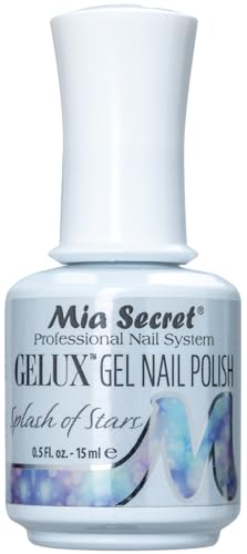 Mia Secret Gelux Soak-Off Gel Polish – Splash of Stars, UV/LED Cured