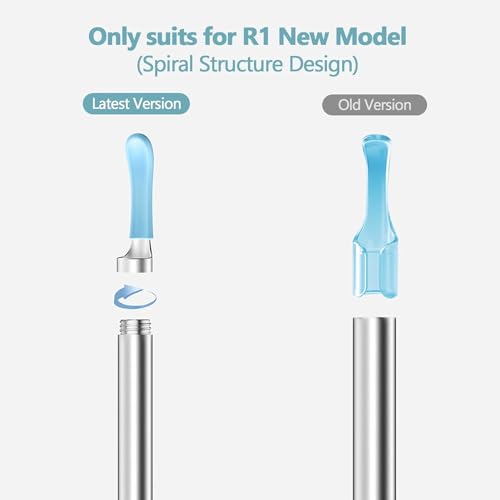 Bebird Ear Wax Removal Tool Replacement Tips - 6 Soft Tips