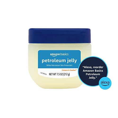 Amazon Basics Petroleum Jelly - 7.5 oz Skin Protectant & Moisturizer