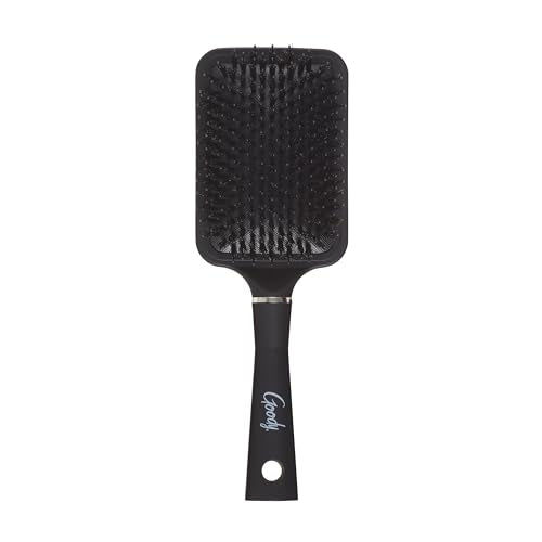 Goody Detangle It Paddle Brush for Thick Hair - Pack of 2, Black