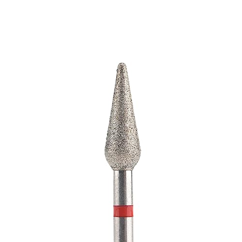 KADS 10Pcs Cone Diamond Nail Drill Bits for Cuticle Care