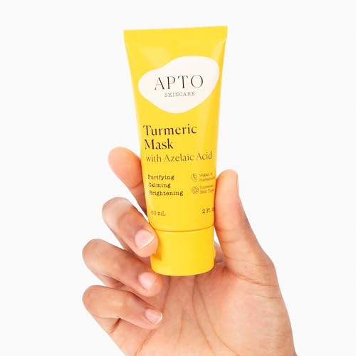APTO Turmeric Facial Mask with Azelaic Acid - Brightening & Exfoliating 2 oz
