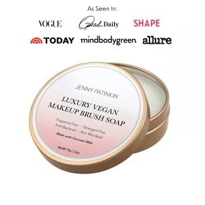 Jenny Patinkin Vegan Makeup Brush Cleaner Soap, 2.6 oz - Cruelty-Free