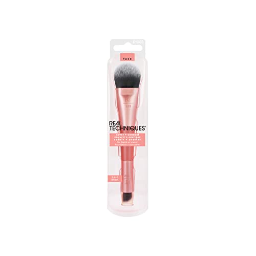 Real Techniques Double-Ended Makeup Brush for Foundation & Concealer