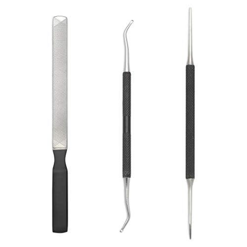 KLIPP Ingrown Toenail Kit - Surgical Steel Dual-Ended Lifter & Files for Home Care