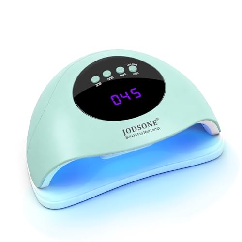 JODSONE M50006 UV LED Nail Dryer with 4 Timers Auto Sensor - Fast Curing Green