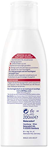NIVEA VITAL Cleansing Milk for Mature Skin, 200 ml
