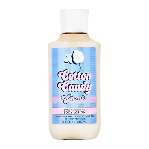 Bath & Body Works Super Smooth Body Lotion Set - Cotton Candy, 8 Oz