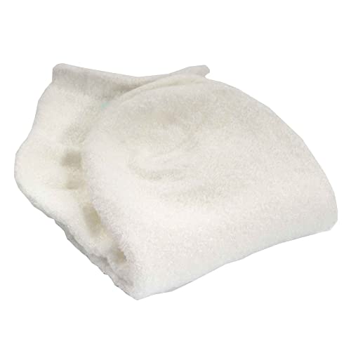 BambooMN Women's Aloe Infused Fuzzy Nylon Spa Socks Assorted A 9-12 - 3 Pairs