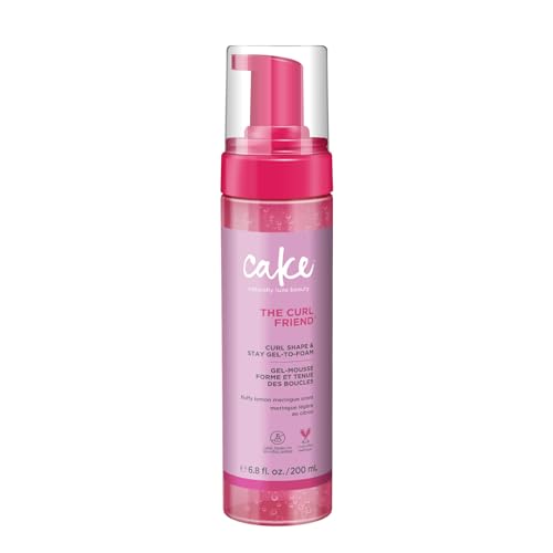 Cake Beauty Curl Friend Gel-to-Foam Styler - High Hold, 200 mL