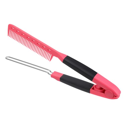 FOMIYES Hair Straightening Comb - Ergonomic Detangling Styling Brush