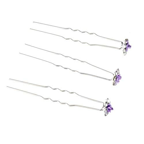20 Pcs Bridal Rhinestone Hair Pins for Wedding & Special Occasions