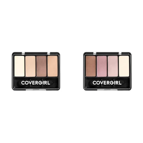 Covergirl Eyeshadow Palette with 4 Shades - Blendable & Long-lasting