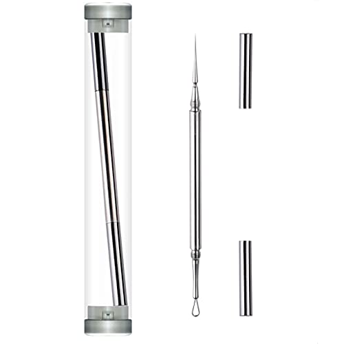 Titanium Alloy Pimple Popper Tool - 2-in-1 Blackhead & Blemish Remover