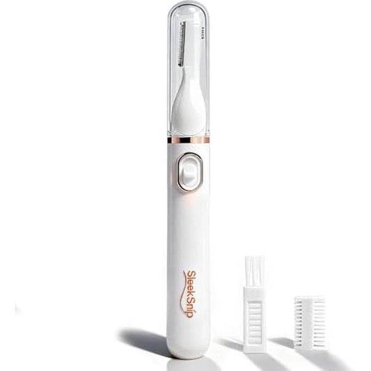 2026 Eyebrow Trimmer Facial Shaver for Women - Painless Facial Hair Remover, Mini Personal Grooming Tool with Combs
