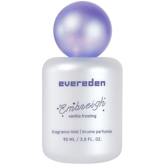 Evereden x Embreigh Hair and Body Fragrance Mist | Vanilla Frosting Limited Edition | Kids Perfume for Girls | Hair and Body Mist for Teens | Long Lasting Perfume for Teen Girls | 3 fl.oz.