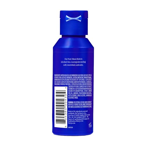 Harry's Post-Shave Balm for Men with Aloe - 3.4 Fl Oz (2 Pack)