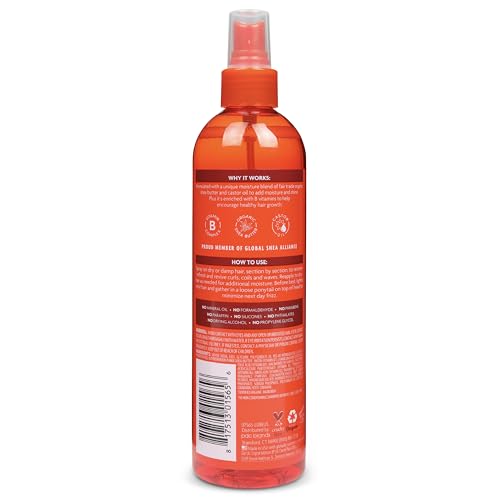 Cantu Comeback Curl Revitalizer Spray with Shea Butter - 12 fl oz (Pack of 3)
