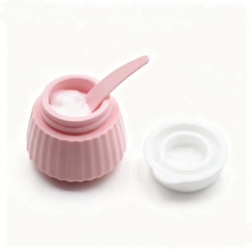 Travel Silicone Cream Containers 4-Pack - 40ml Refillable Skincare Jars
