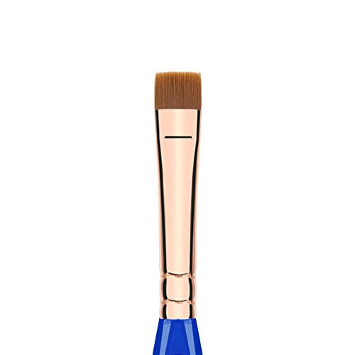 Bdellium Tools 714 Flat Eye Definer Brush - Vegan Synthetic Fibers