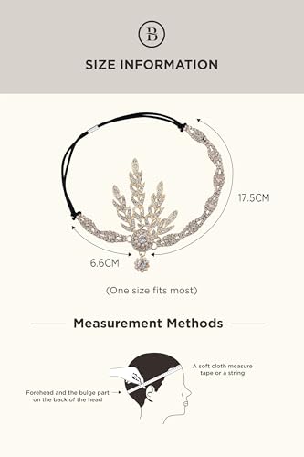 Gold Art Deco 1920s Flapper Pearl Headpiece Headband