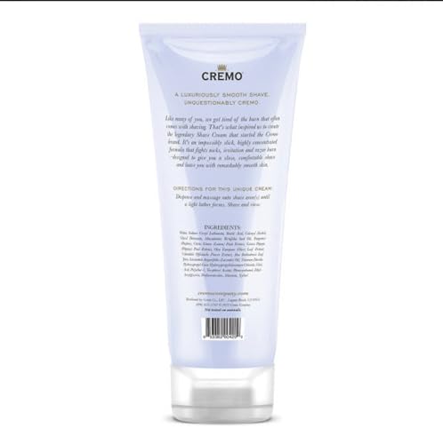 Cremo Women’s Shaving Cream Sensitive Skin French Lavender 6 Fl Oz Pack of 2