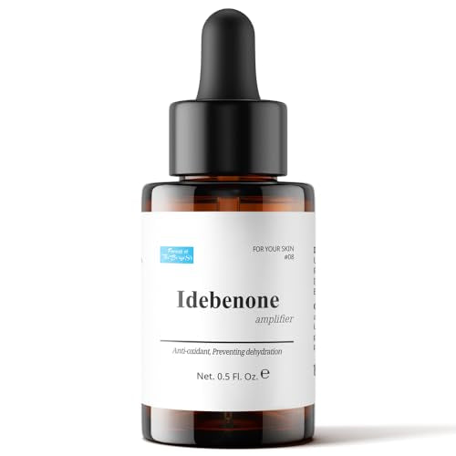 Idebenone Serum 0.5 fl. oz (Pack of 1) - Powerful Anti-Oxidant