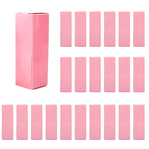50pcs Pink Lip Gloss & Mascara Paper Boxes - Cosmetic Packaging Organizer