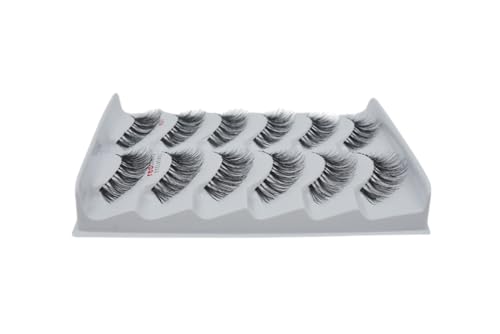 Red Cherry 523 False Eyelashes 100% Human Hair, Natural & Voluminous