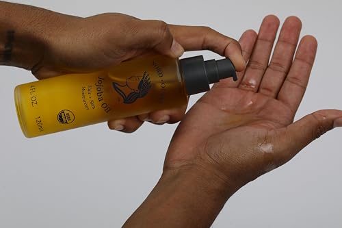 Nord-Ouest USDA Organic Jojoba Oil - 4 oz Cold-Pressed Skin & Hair Care