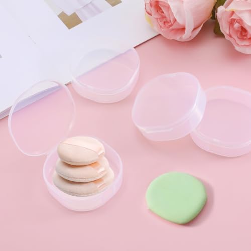Travel Cotton Pad Holder - 4Pcs Portable Cosmetic Dispenser