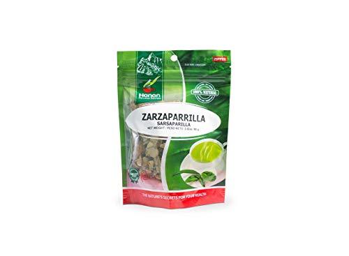 Hanan Zarzaparrilla Herbal Tea - 100% Natural Sarsaparilla Root, 2.82oz