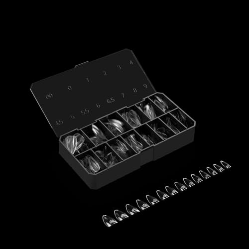 Aprés Gel-X Stiletto Nail Tips - Sculpted Short, 280 Count