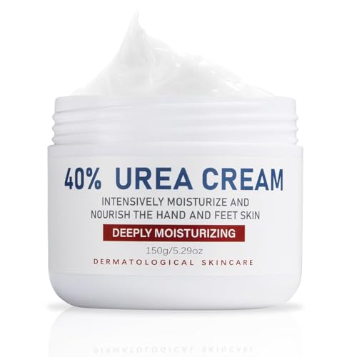 Dinalio 40% Urea Foot Care Cream for Dry, Cracked Heels - 5.29 fl. oz
