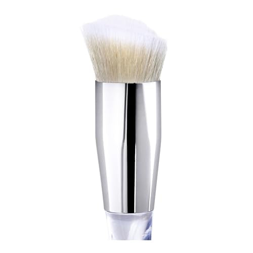 e.l.f. Precision Swirl Foundation Brush - Vegan, Cruelty-Free, Triangular Handle