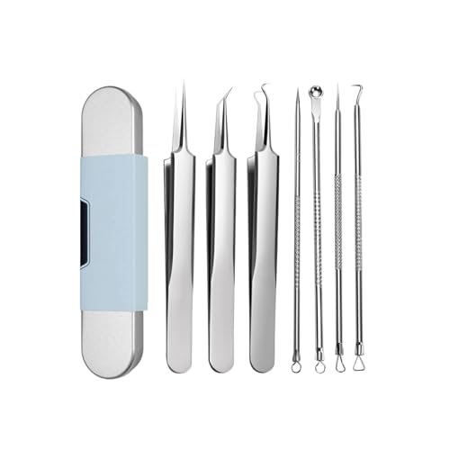 Aocesk 7-Piece Blackhead Removal Tool Kit - Acne Extractor Set