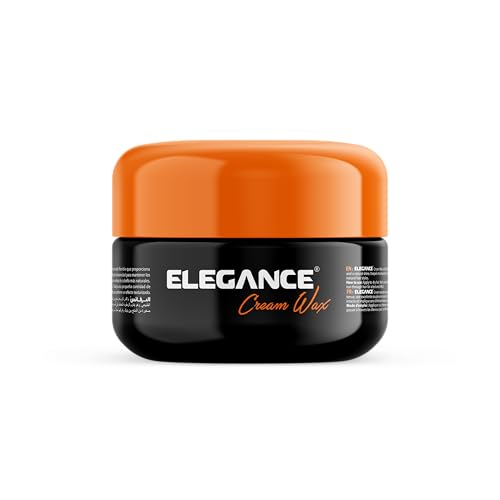 E Elegance Hair Cream Wax, Medium Hold Moisturizing Styling Cream, 3.53 oz