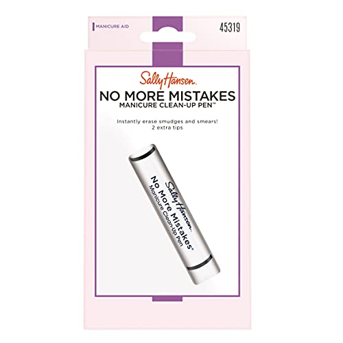 Sally Hansen No More Mistakes Manicure Cleanup Pen - White, 0.05 Oz