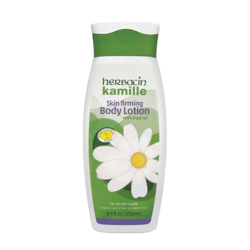 Herbacin Kamille Skin Firming Body Lotion with Argan Oil - 8.3 oz