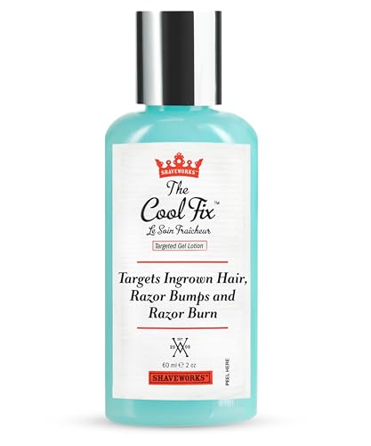 Shaveworks The Cool Fix Aftershave Gel for Women, 2 Fl Oz - Soothes Razor Burn & Ingrown Hairs