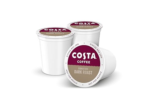 Costa Coffee Dark Roast Single Serve Pods - 10 Count