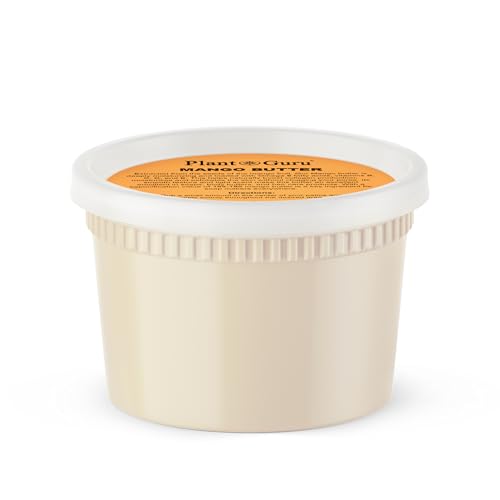 Plant Guru 100% Pure Raw Mango Butter 16 oz - Natural Skin & Hair Care