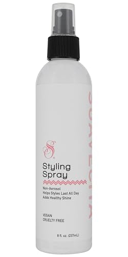 Suavecita Styling Spray for Women - 8 oz Non-Aerosol Wild Berry Scent